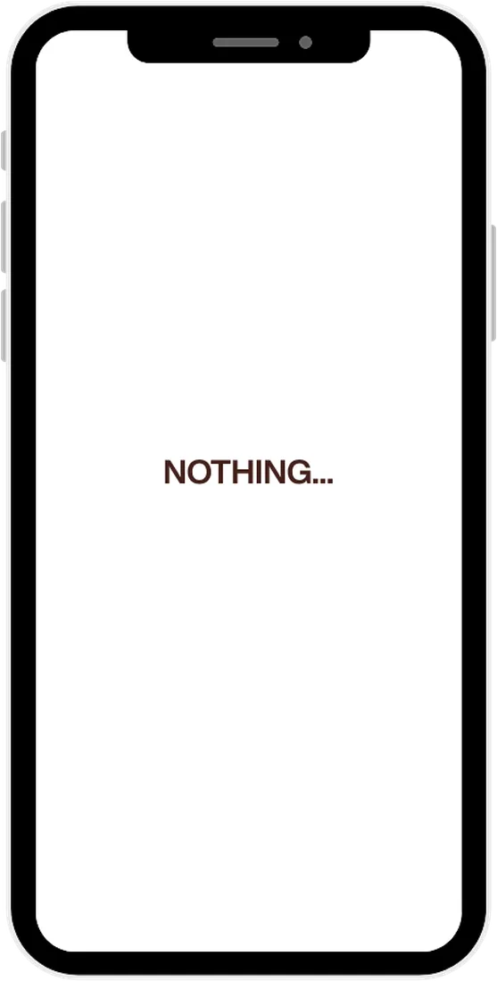 No account, no posts, nothing at all