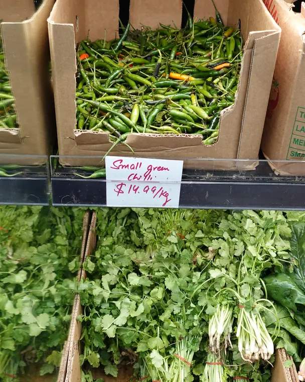 Grocery content shot in store