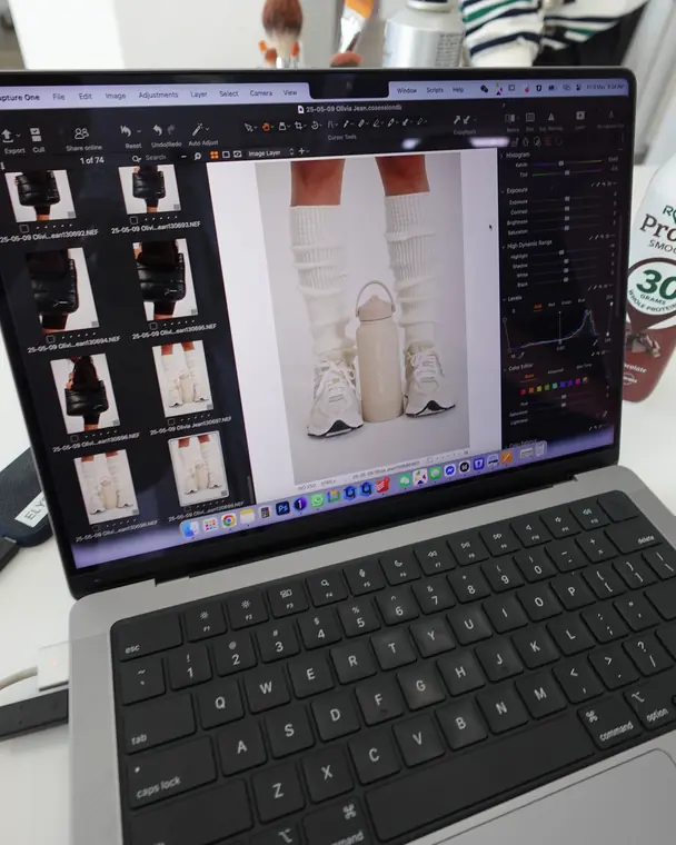 Culling and editing after the shoot